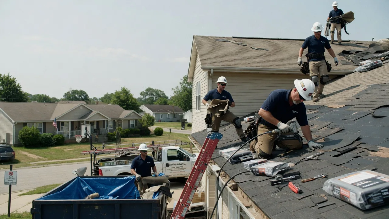Roof Replacement in Wood River, IL near me